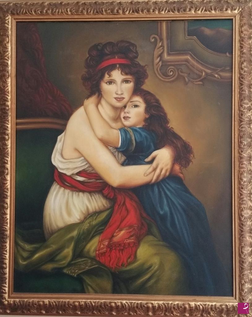 quadri in vendita online - L'amore materno 