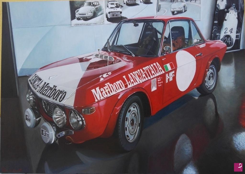 quadri in vendita online - Lancia Fulvia in esposizione