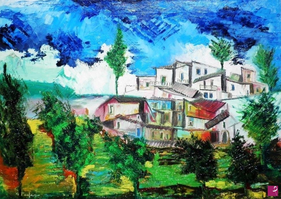 quadri in vendita online - "Landscape Dirty"
