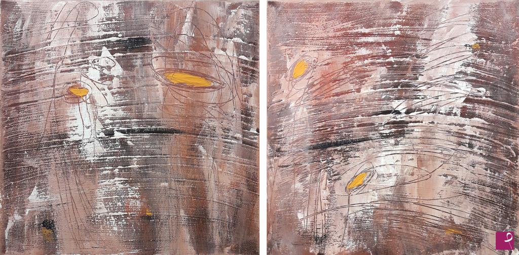 quadri in vendita online - Landscapes of the soul 33 e 34