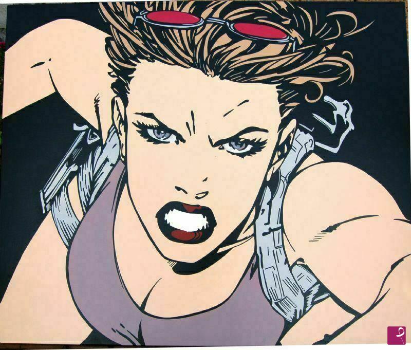 quadri in vendita online - Lara Croft