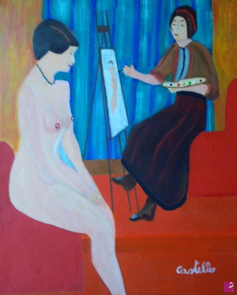 quadri in vendita online - L'atelier della pittrice