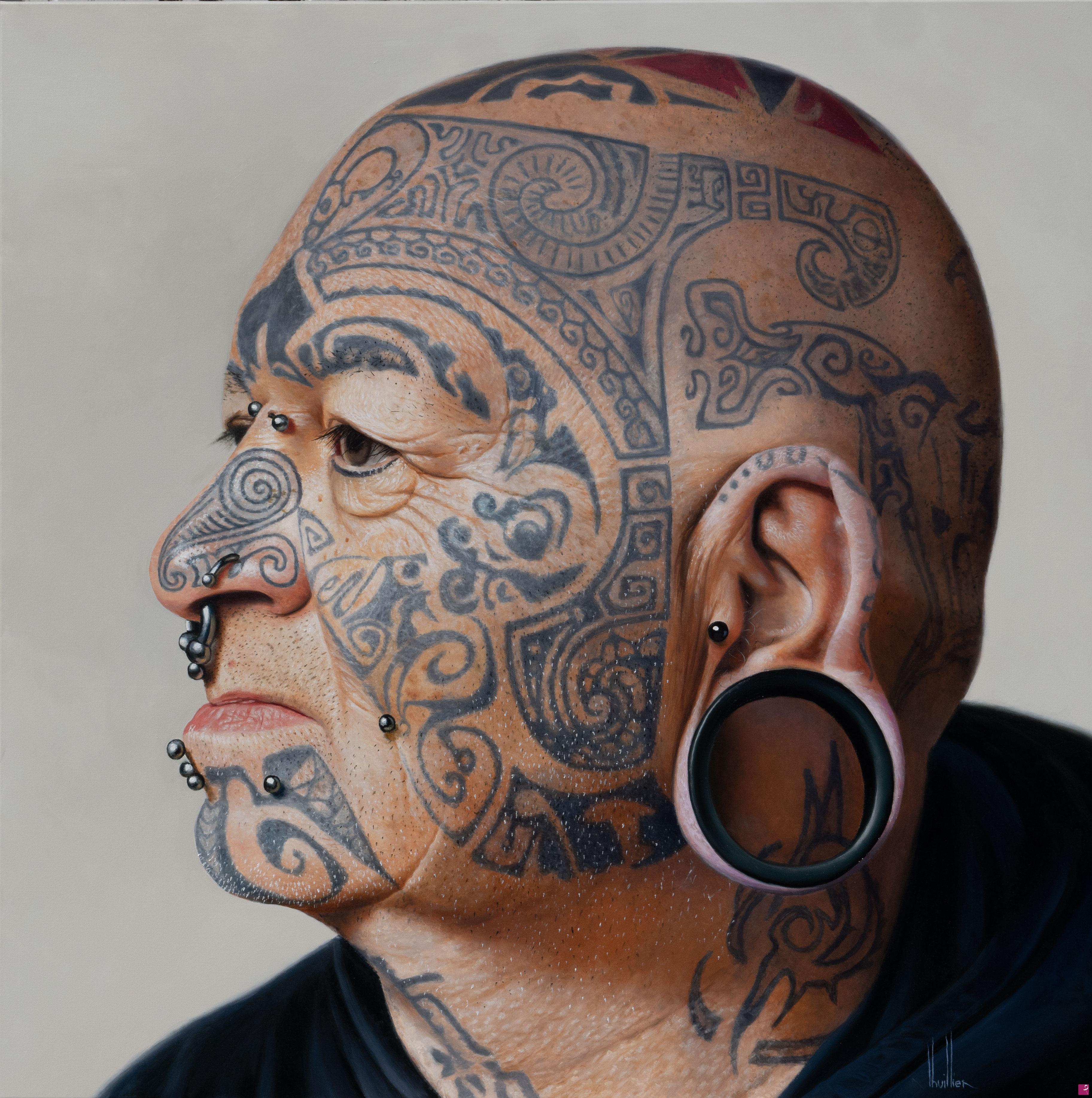 quadri in vendita online - "Laurent le tatoué"