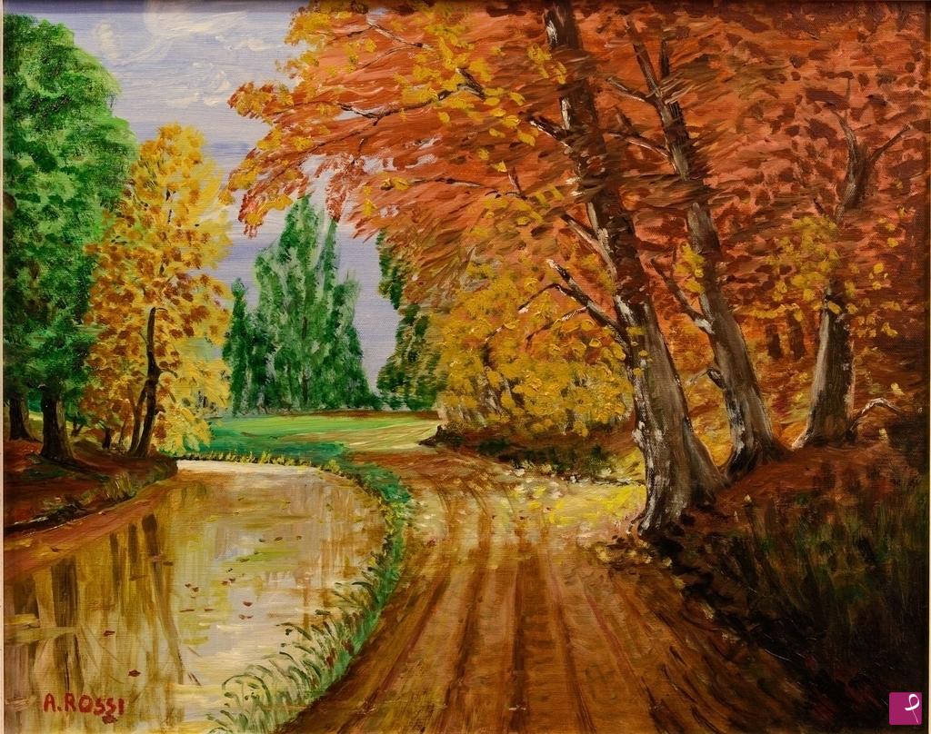 quadri in vendita online - L'AUTUNNO  (1973)