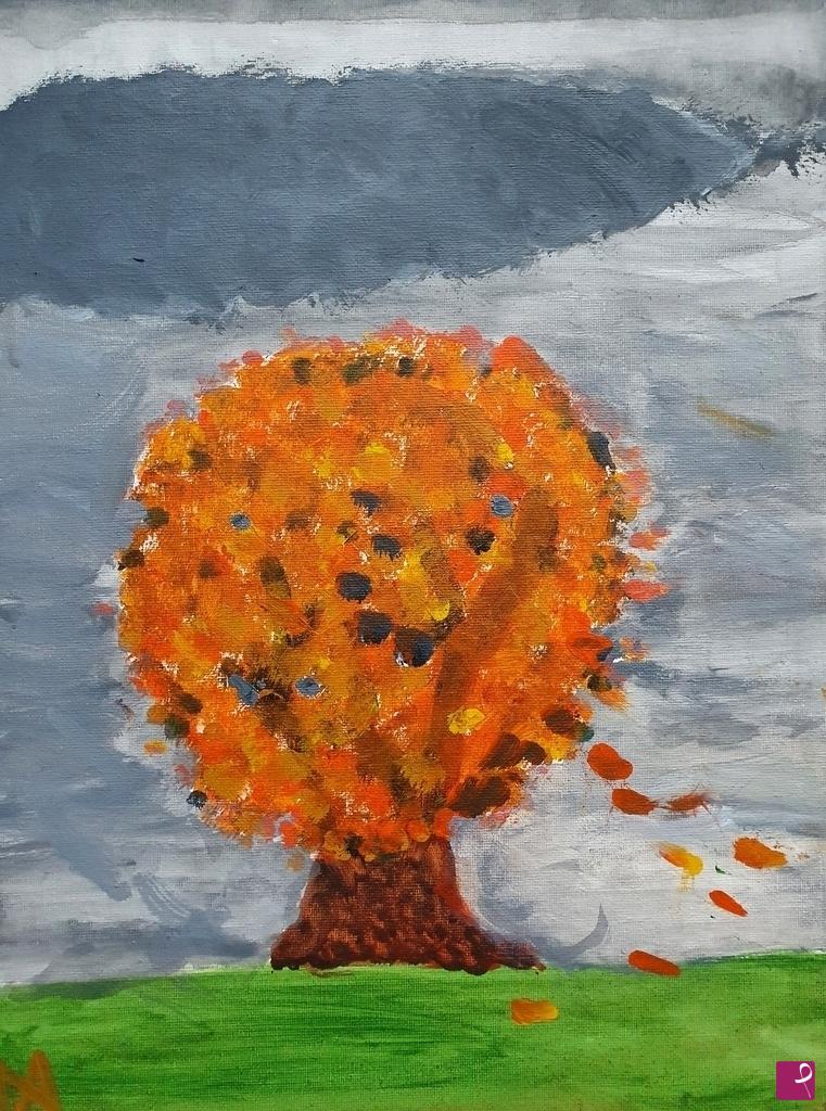 quadri in vendita online - L'autunno dell'albero 