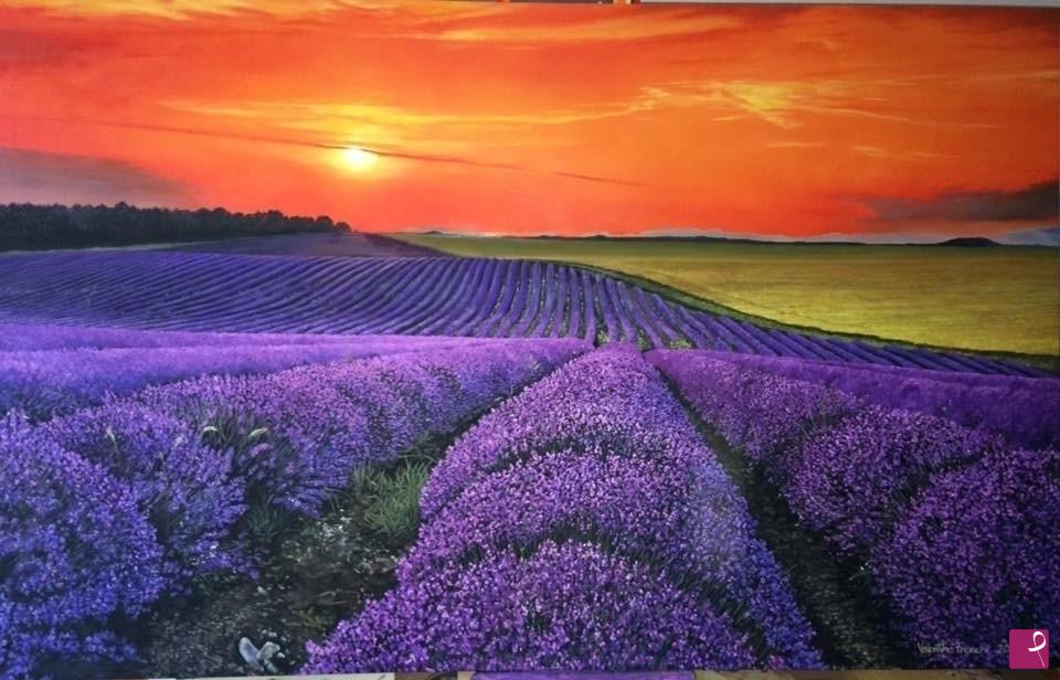 quadri in vendita online - Lavanda