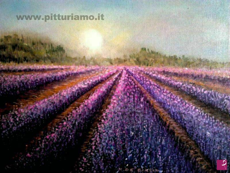 quadri in vendita online - lavanda