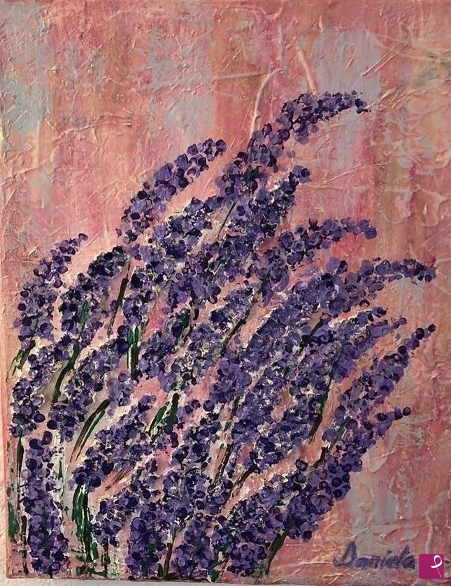 quadri in vendita online - Lavanda