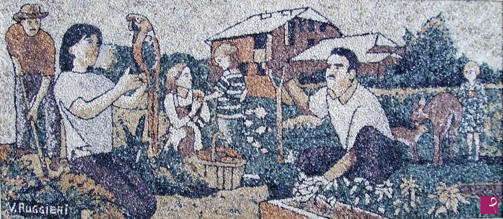 quadri in vendita online - LAVORI IN CAMPAGNA