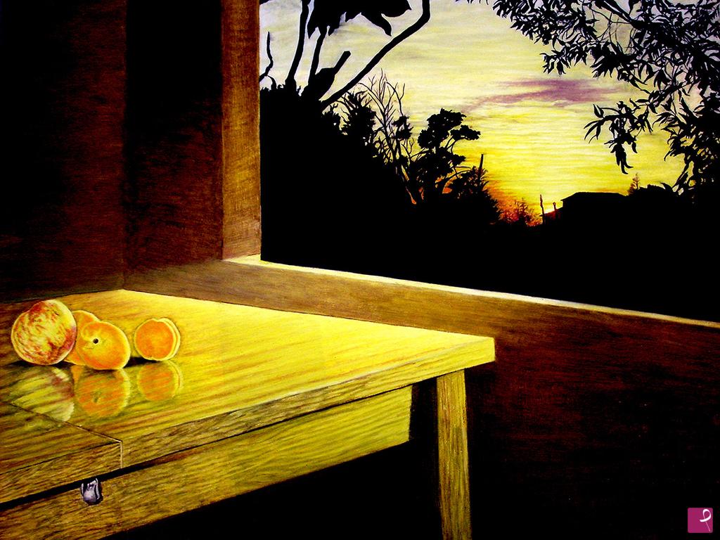 quadri in vendita online - Le albicocche del sole
