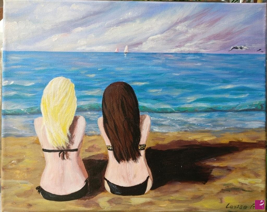 quadri in vendita online - Le amiche