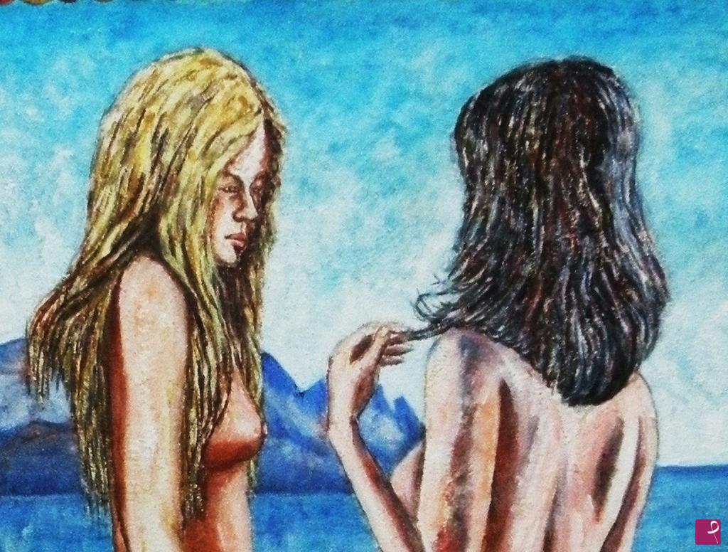 quadri in vendita online - LE AMICHE 