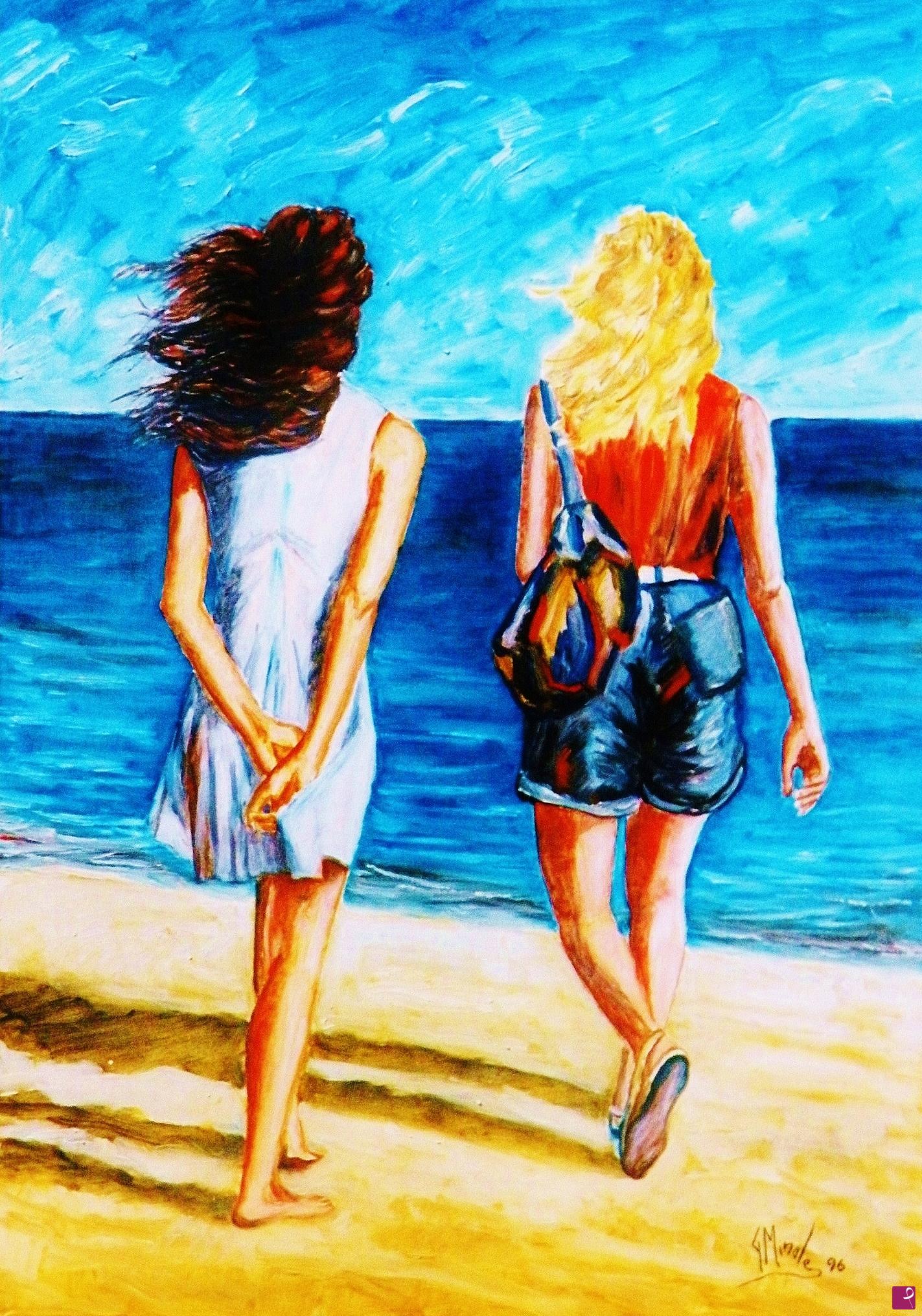 quadri in vendita online - LE AMICHE 