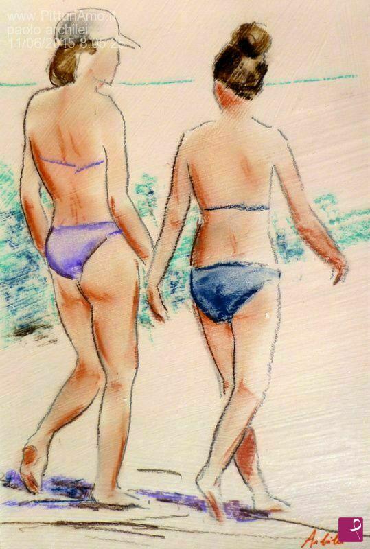 quadri in vendita online - le amiche