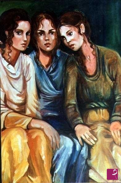 quadri in vendita online - Le amiche