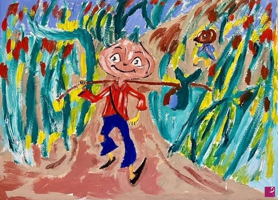 quadri in vendita online - Le avventure di Cipollino