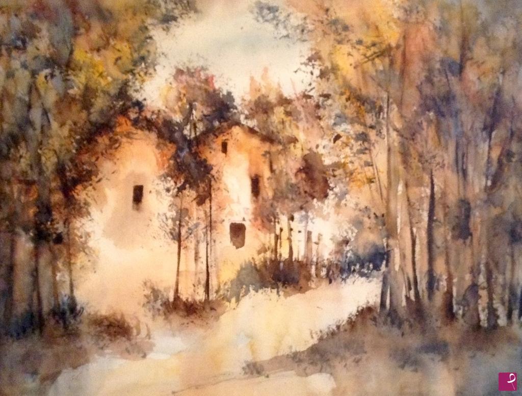 quadri in vendita online - Le cascine del Po