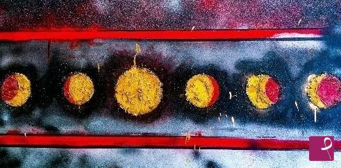 quadri in vendita online - Le fasi della luna