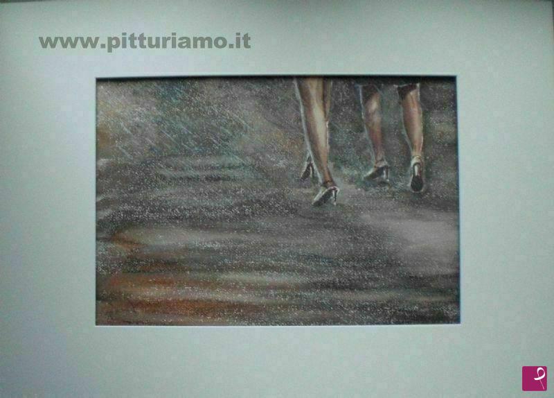quadri in vendita online - le gambe delle donne