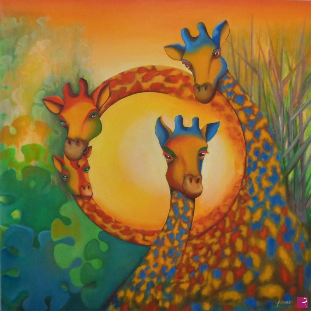 quadri in vendita online - LE GIRAFFE