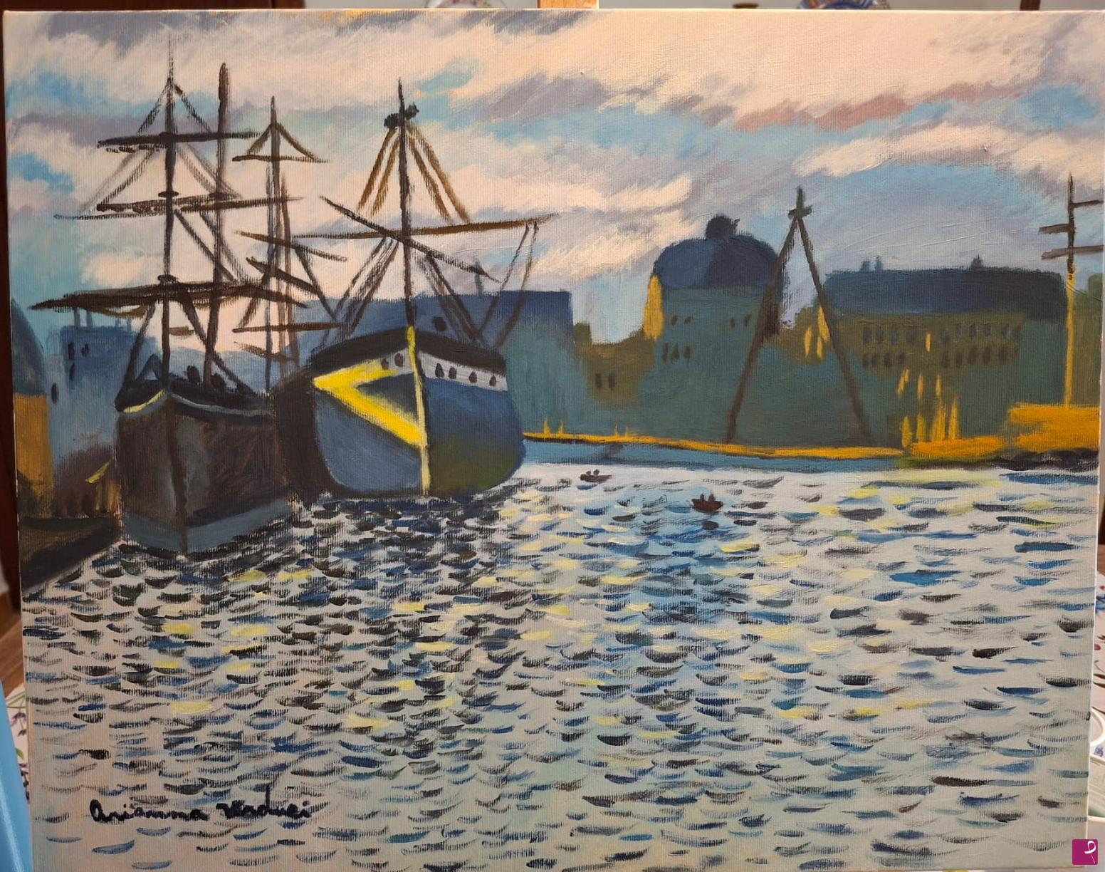 quadri in vendita online - Le Havre, The Harbor