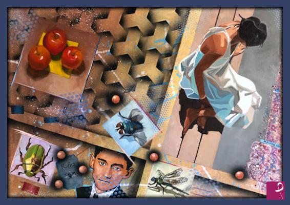 quadri in vendita online - Le mele di Kafka
