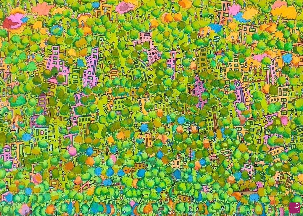 quadri in vendita online - Le mie città 