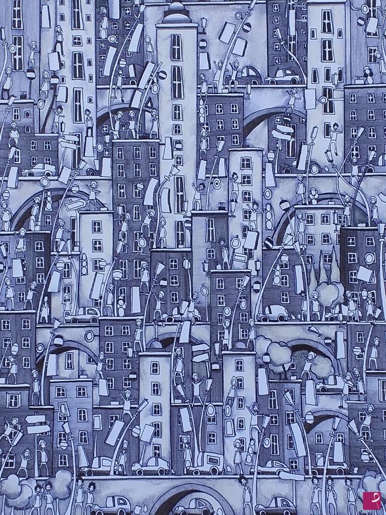 quadri in vendita online - Le mie città 