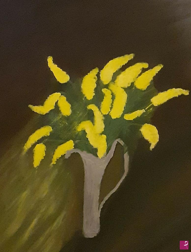 quadri in vendita online - Le mimose 