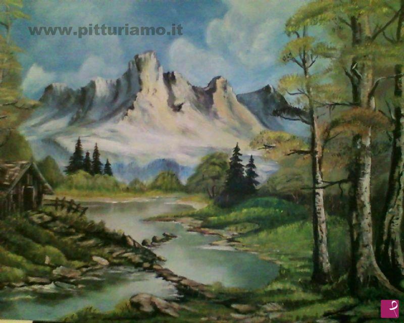 quadri in vendita online - Le montagne