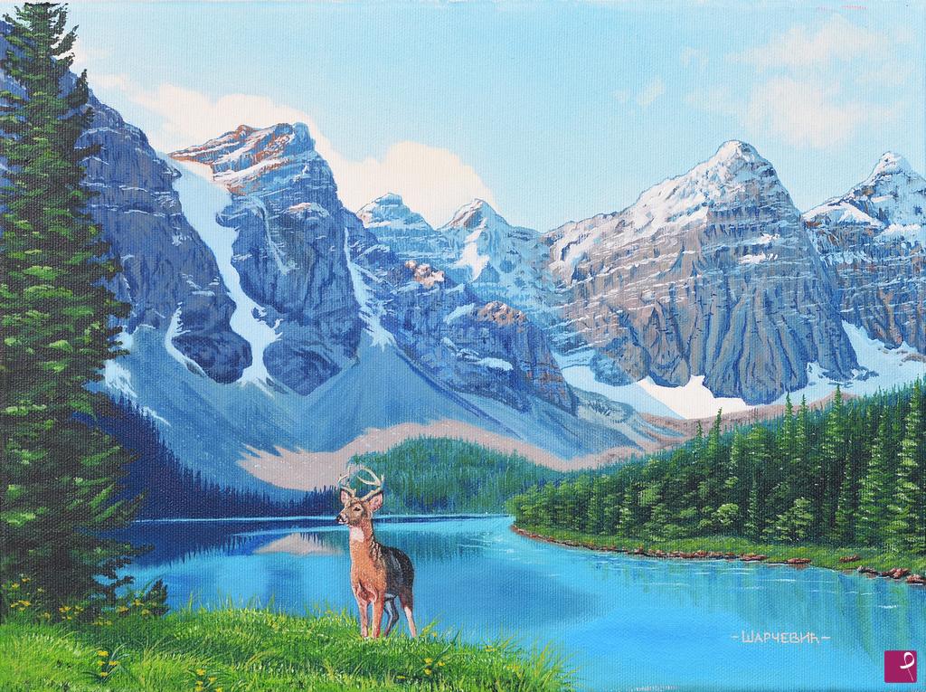 quadri in vendita online - le montagne 