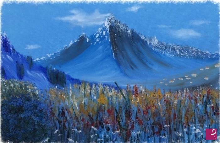 quadri in vendita online - Le montagne