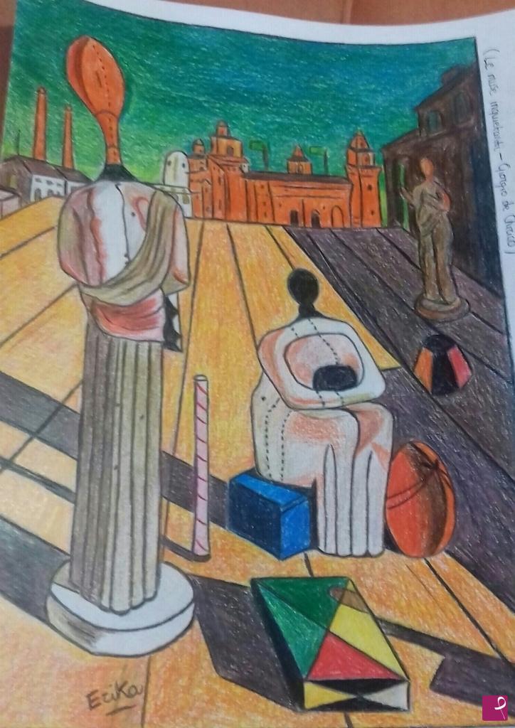 quadri in vendita online - Le muse inquietanti 