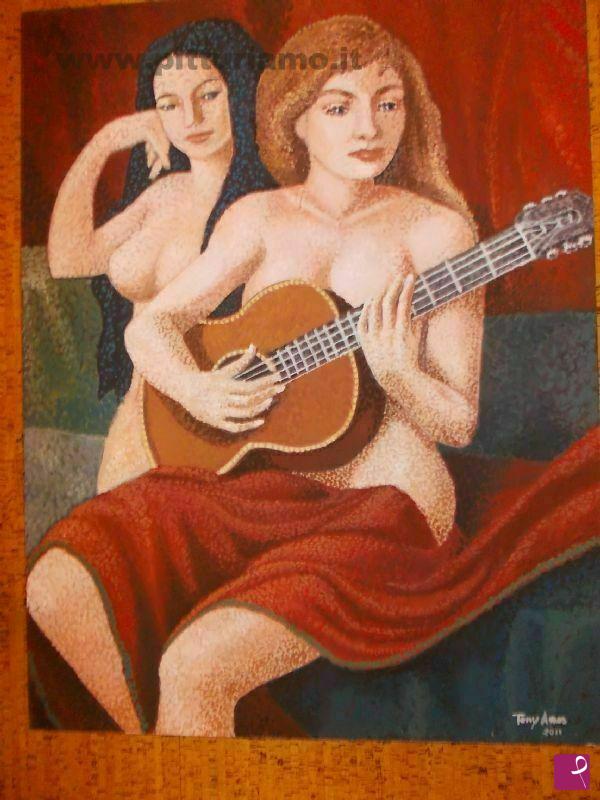 quadri in vendita online - le musiciste