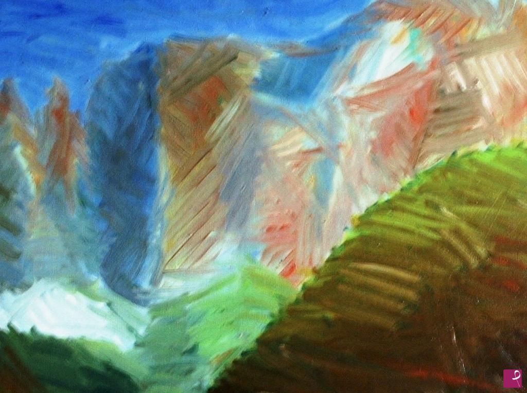 quadri in vendita online - LE PALE DI SAN MARTINO - DOLOMITI - 