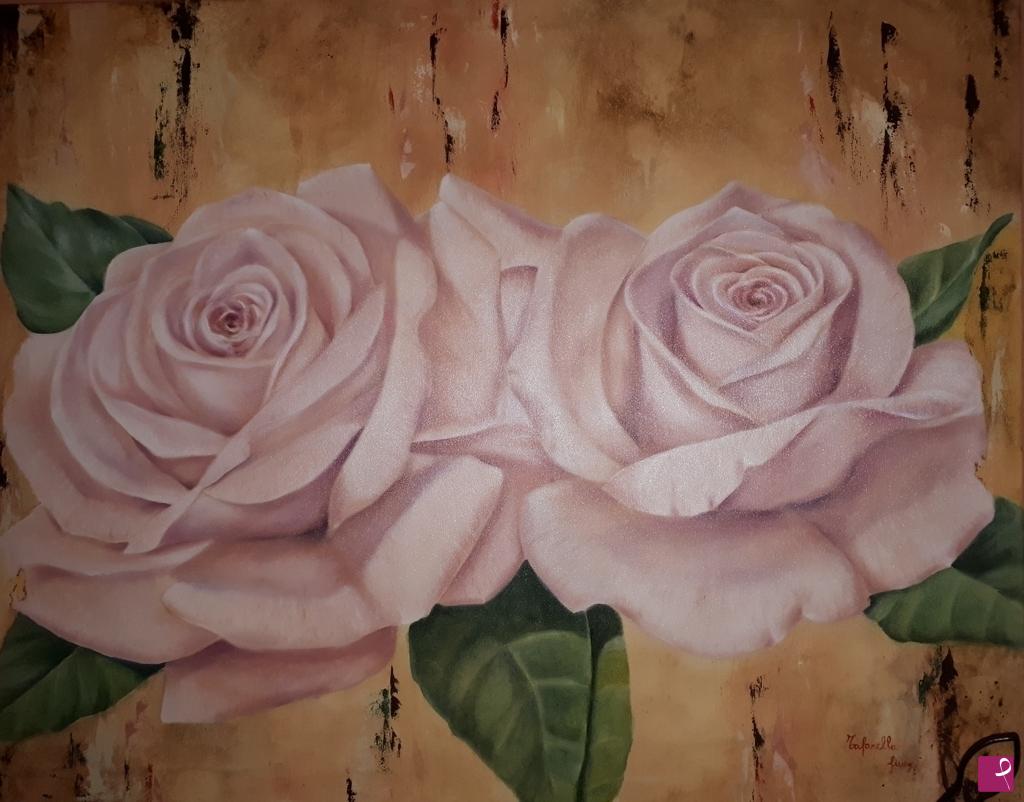 quadri in vendita online - Le rose