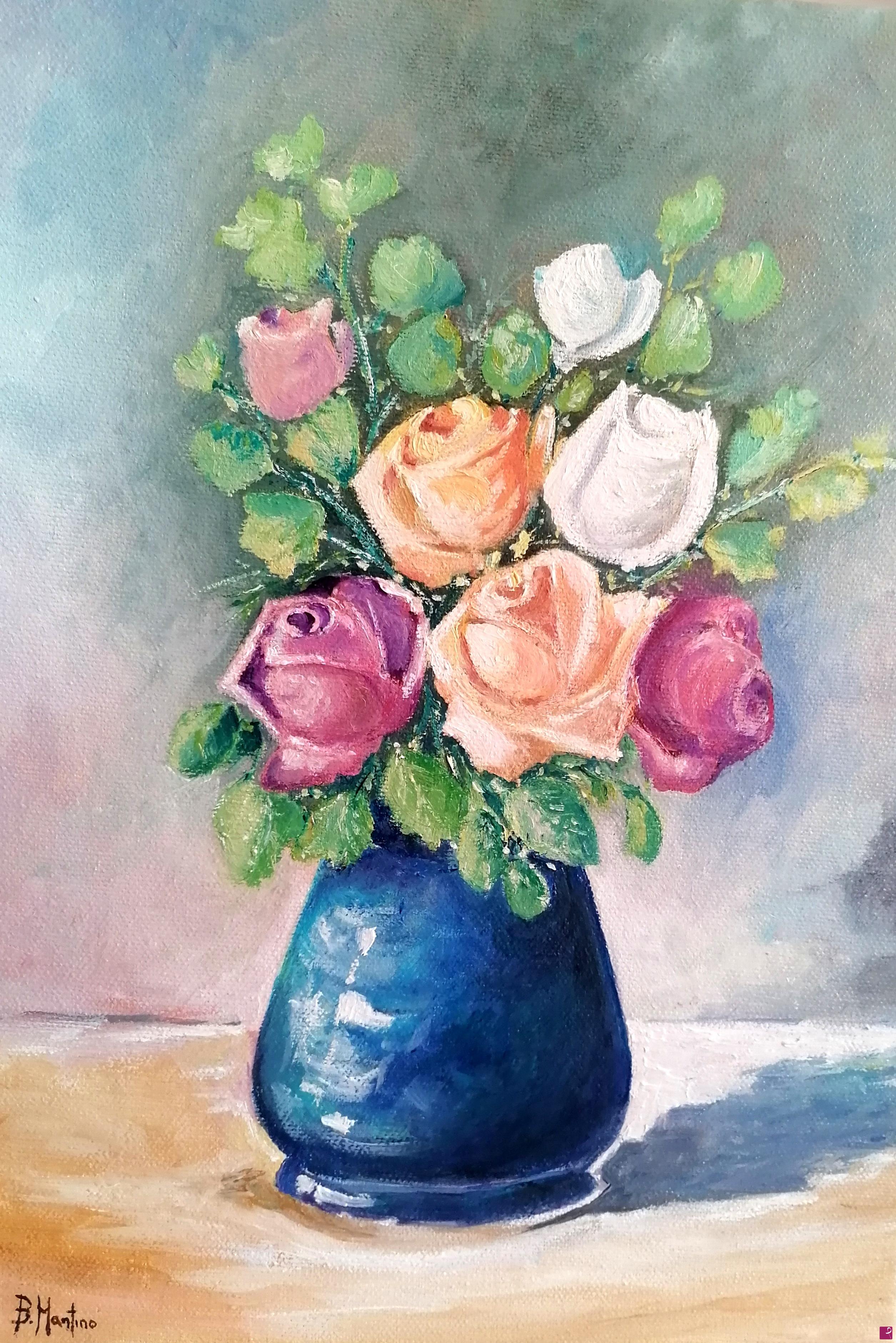 quadri in vendita online - LE ROSE 