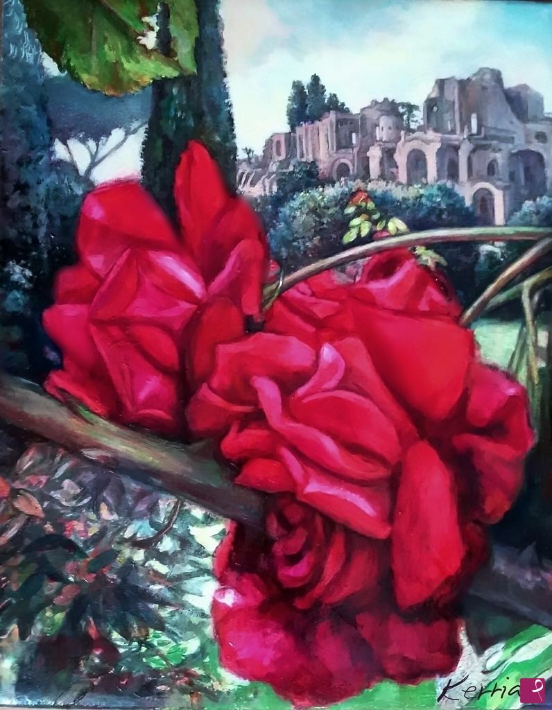 quadri in vendita online - Le Rose di Colle Aventino