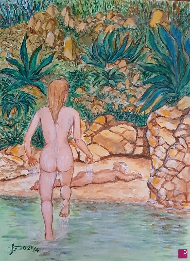 quadri in vendita online - le sirene di Hvar