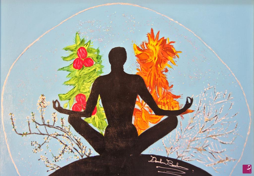 quadri in vendita online - Le stagioni dello yoga