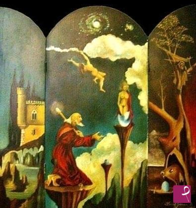 quadri in vendita online - Le tentazioni di S.Antonio
