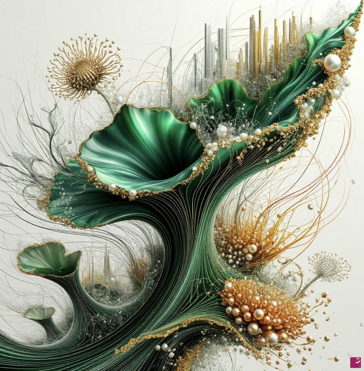 quadri in vendita online - Leaf of Life