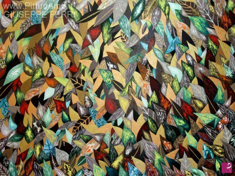 quadri in vendita online - LEAVES