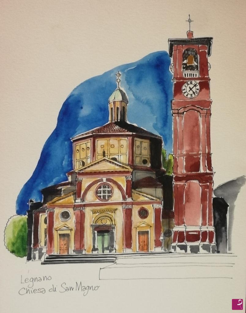 quadri in vendita online - Legnano, Chiesa di San Magno