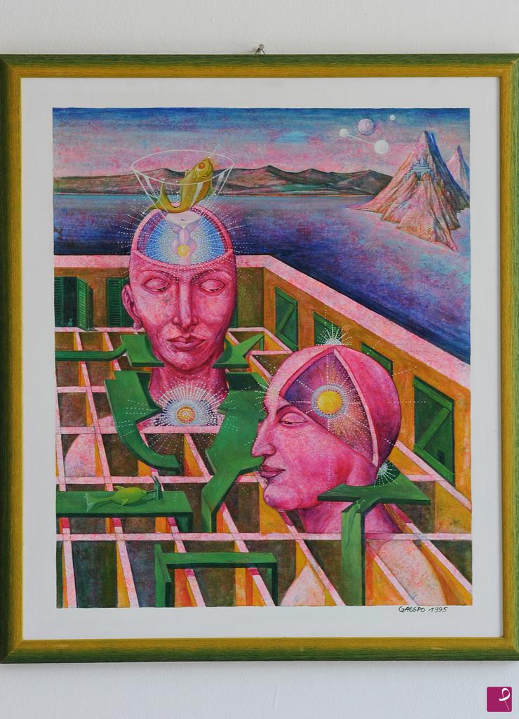 quadri in vendita online - L'elevata spiritualità (Berlino 1995) 