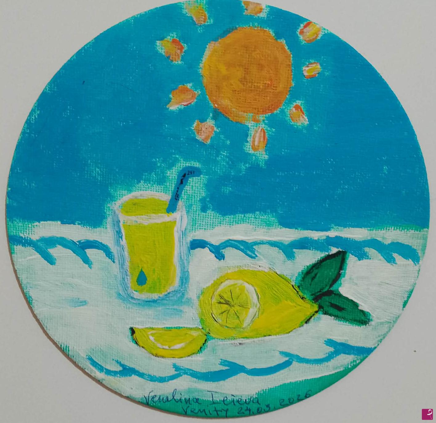quadri in vendita online - Lemon juice