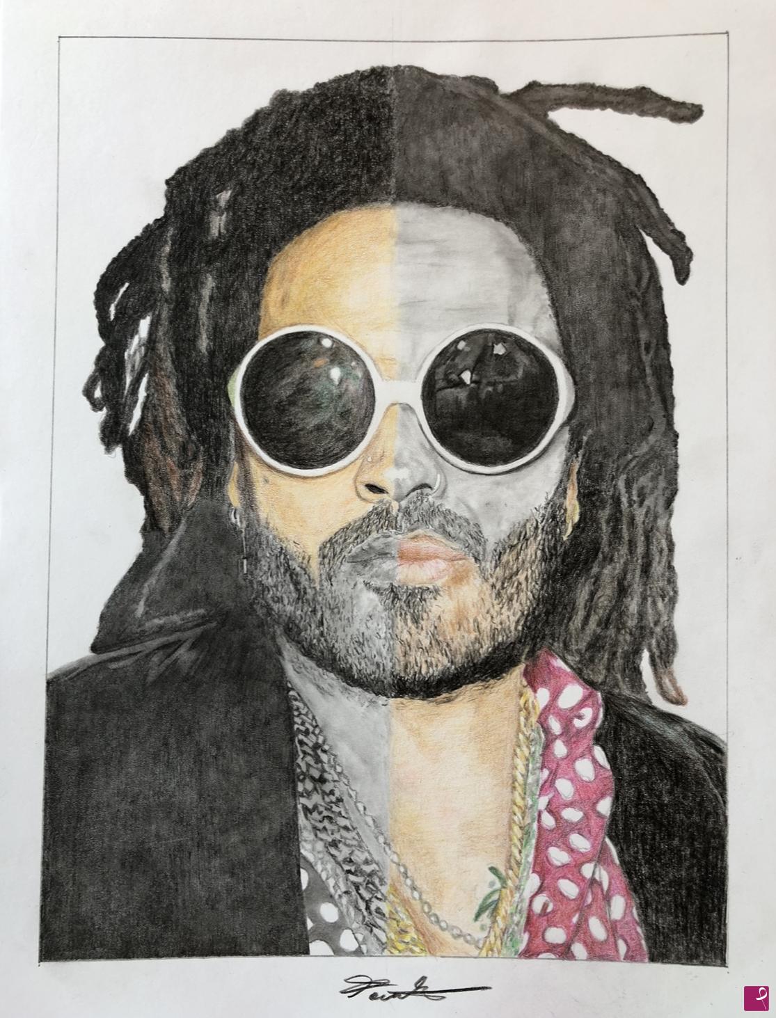 quadri in vendita online - LENNY KRAVITZ 