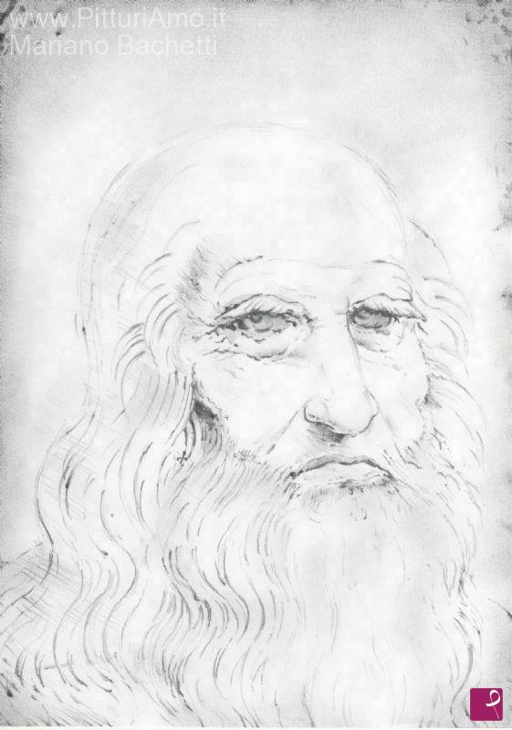 quadri in vendita online - LEONARDO DA VINCI - Autoritratto