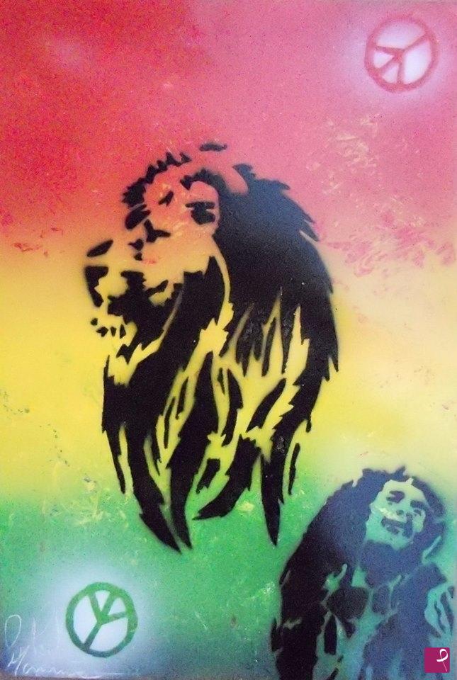 quadri in vendita online - LEONE RASTA-BOB