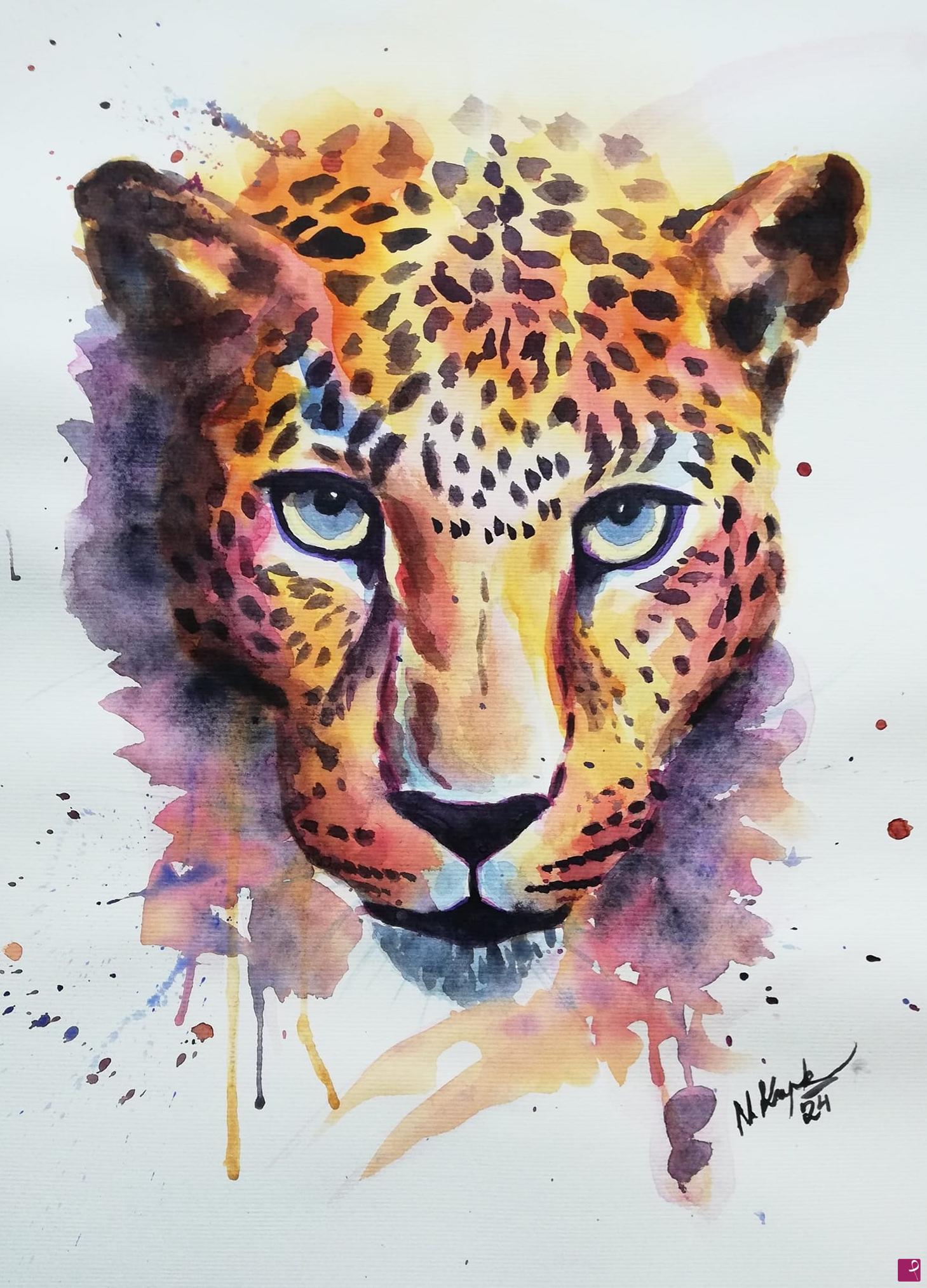 quadri in vendita online - Leopard